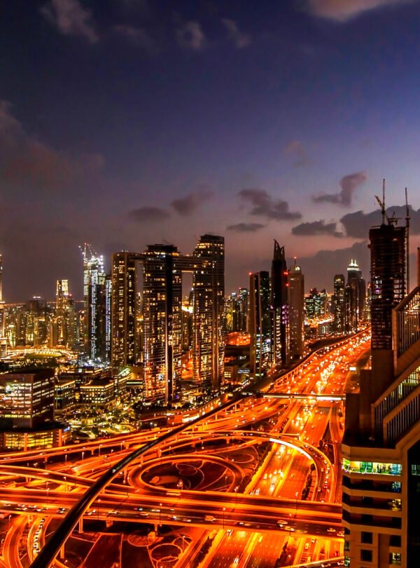dubai panorama down town