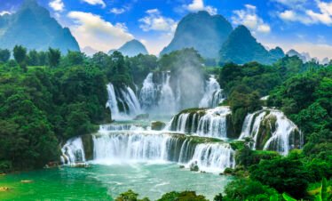 asian waterfalls