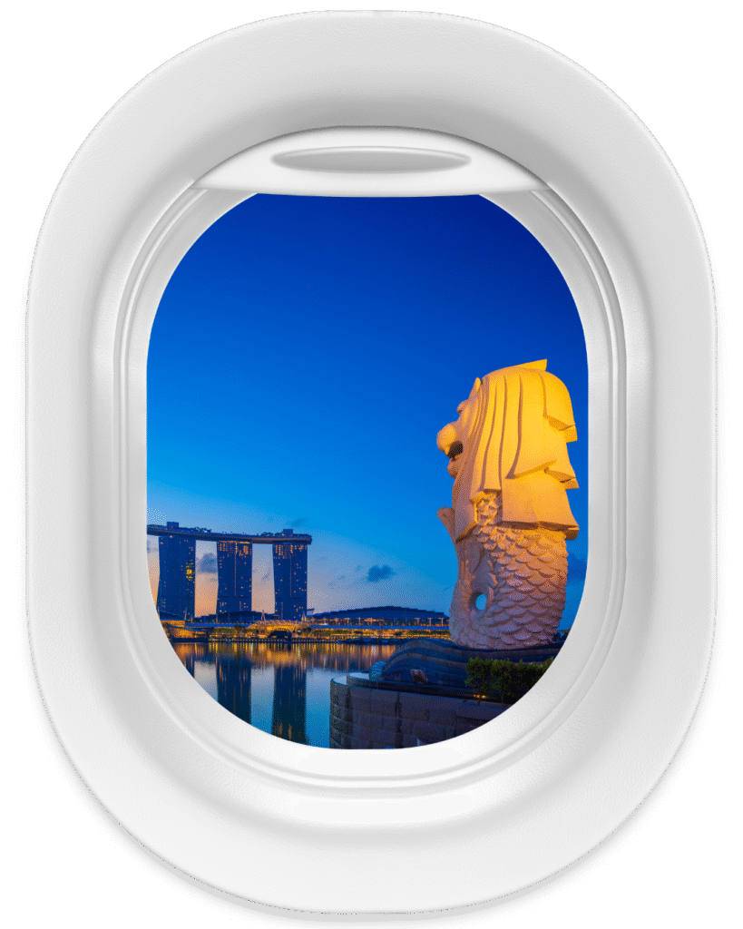 view frim aeroplane window
