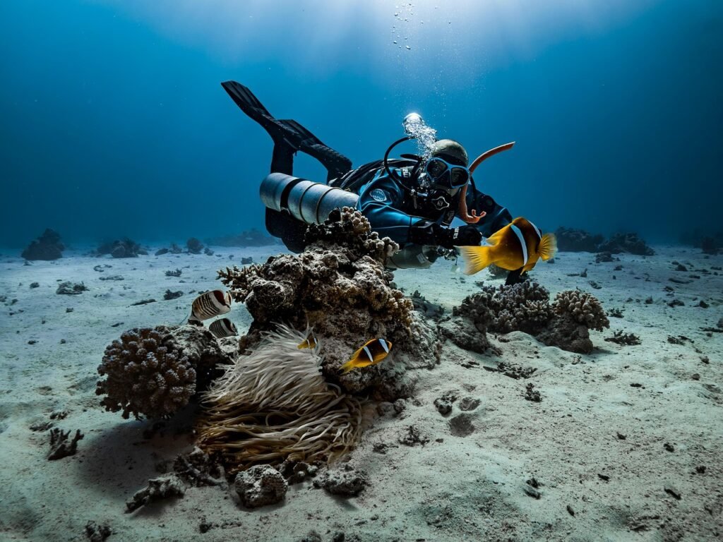 Scuba diving