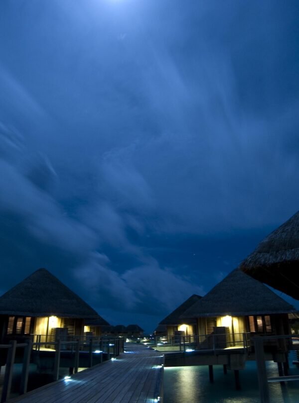 Maldives evening