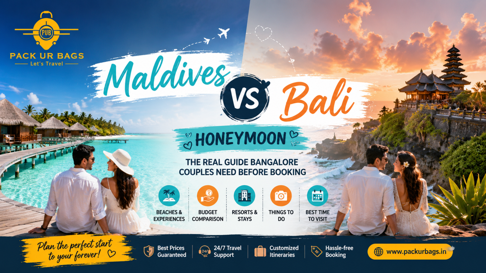 Maldives vs Bali Honeymoon: The Real Guide for Bangalore Couples